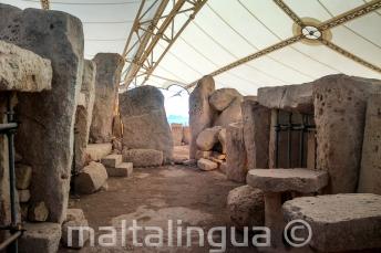 Les Temples préhistoriques à Hagar Qim