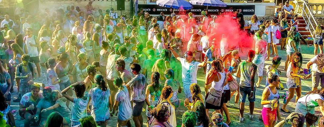 Holi Fête de couleur