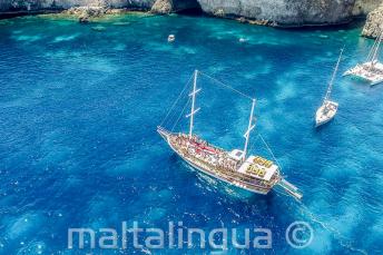 Voyage de l'école à Crystal Bay, Malte