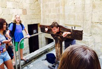 Un étudiant enfermé à Mdina, Malte